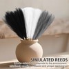 Artificial Pampas Grass,15PCS Pampas Grass Plant, Vase Filler Faux Pompous