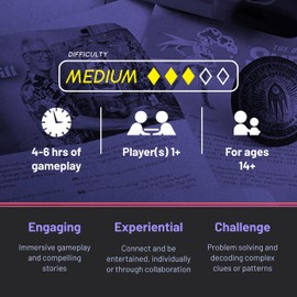 Hunt A Killer Hunt A Killer Supernova - Comic Book Mystery Game - for Fans of Sci-Fi & Puzzle Solving - Great for Game Night with Friends & Family or Date Night