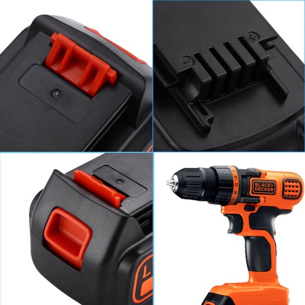 Unbranded 5.0Ah For Black & Decker 20V MAX Lithium Battery