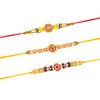Pack of 3 Designer Rakhi Bracelet for Brother on Raksha