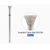 Rolabling Inverted Cone Fan-Shaped Nail Drill Bit Nail Polish Gel