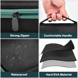 Case Compatible with BOSCH GLL30 30ft/ GLL40-20G 40ft Cross-Line Laser Level Self-Leveling & 360 Degree Flexible Mounting Device. Storage Carrying Holder for Batteries and Other Accessory (Box Only)