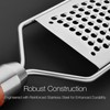 KULUNER Professional-Grade Lemon Zester with Fine Blades, Lightweight Cheese/Vegetable Grater,