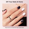Nelikoo Semi Cured Gel Nail Strips - 30PCS Gel Nail