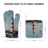 Oven Mitts and Pot Holders Lighthouse Flying Seagulls Kitchen Oven