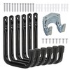 Xndryan Garage Storage Hooks, 6 PCS Heavy Duty J Hooks