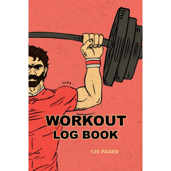 Workout Log Book for Men to Track Gym & Home