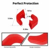 JWWY Bumper Tow Hook Covers Tow Trailer Hitch Receiver Cover