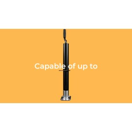 Bastion Distribution New 5000 lbs A Frame Top-Wind Trailer Tongue Jack