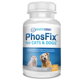 HealthyKidney  PhosFix for Cats & Dogs: Phosphorus Binder for Cats & Dogs