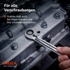 PRESCH Ratchet Wrench 10 mm Switchable - Minimum Return Angle
