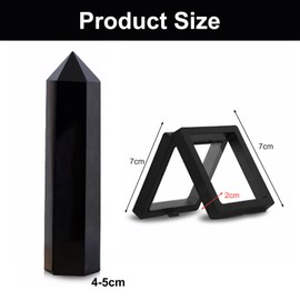 Obsidian Stone Black Obsidian Obsidian Crystal Rod Obsidian Stone Black Obsidian Obsidian Crystal Rod Obsidian Stone Black Obsidian Crystal Rod Obsidian Stone with Gift Box