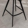 Roundhill Furniture Porth Fabric Kitchen 28.25" Barstools, Set of 2,
