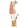 Tajsoon Coat Tree with Umbrella Holder, Coat Rack Freestanding, Coat