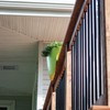 Railing Combo Kit with 10pcs of Round Balusters-26-In and 20pcs