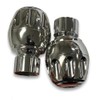 Eco Spin, Polished Chrome High-Pressure Shower Head. Box Contains 2