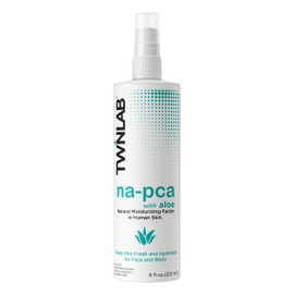 Twinlab Na-Pca Spray with Aloe Vera - Hydrate Older Skin - Eucalyptus Oil Body Mist for Women & Men to Support Skin Hydration - 8 fl oz (Pack of 2)