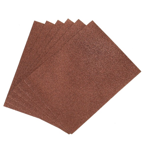 MECCANIXITY EVA Foam Sheets Glitter Brown 10.8 Inch x 8.5