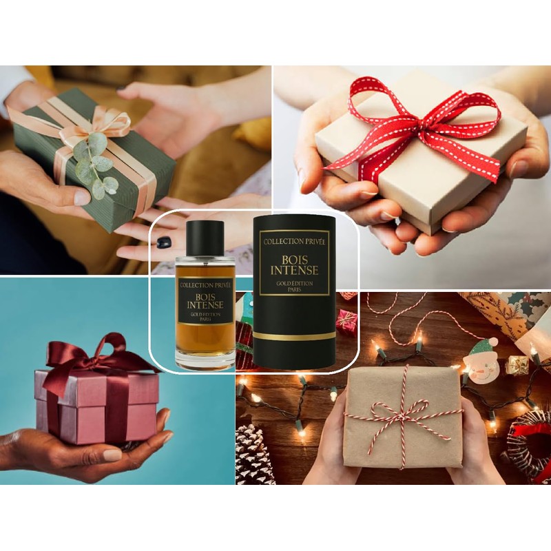 Wood Fragrance, 'Bois Intense' (Gold Edition), Gift Idea, Long-Lasting and