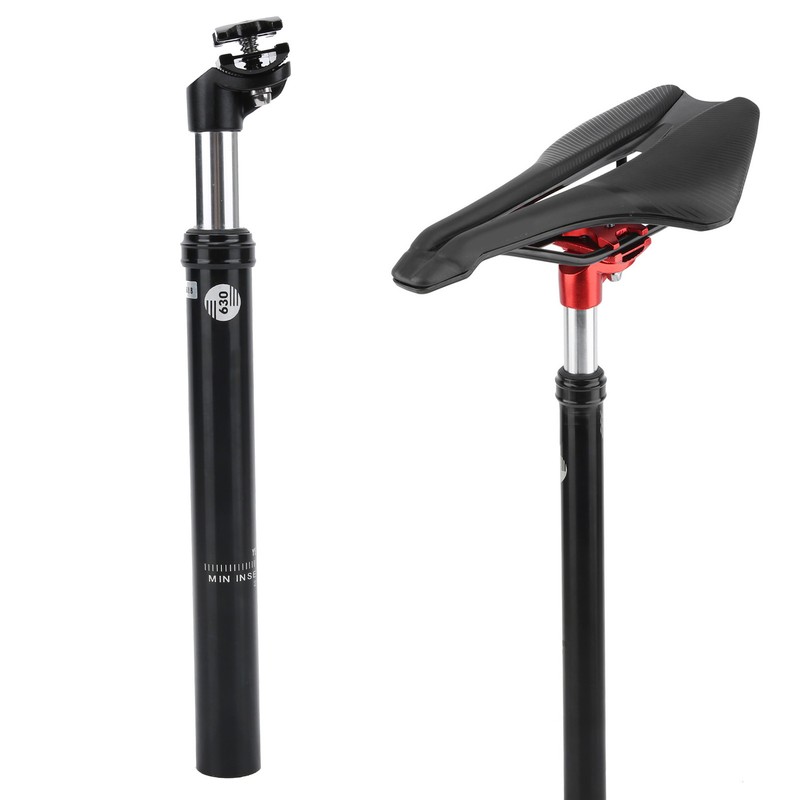 31.6MM Mountain Bike Suspension Seatpost Aluminum Alloy Shock Absorbers Saddle