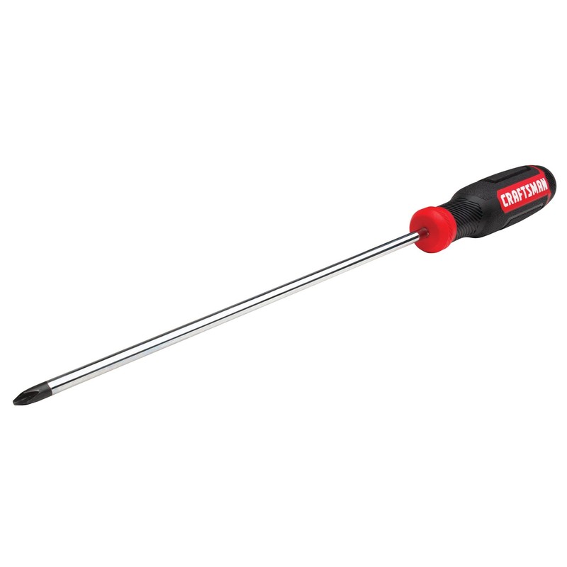 CRAFTSMAN Phillips Screwdriver, Bi-Material, PH #2 X 10 Inch (CMHT65056N)