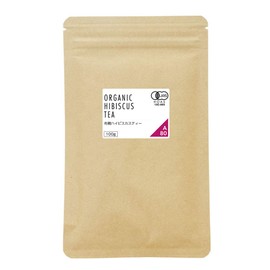 nichie オーガニック シングルハーブティー 有機ハイビスカス ファインカット 100g