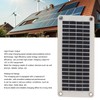 30W Portable Solar Panel DC 12V 24V Waterproof Controller Polycrystalline