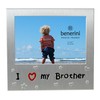 I Love My Brother - Photo Picture Frame Gift -