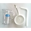 小森樹脂 アズワン(AS ONE) ストローコップ クリーンストロー 230ml 透明
