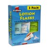 GoPong Lotion Flask 3 Pack (12 oz Total) - Hidden