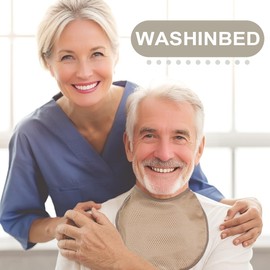 Tracheostomy Neck Stoma Cover (Khaki-5pcs, Large)