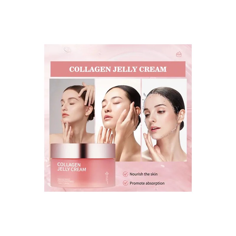 Crema De Gelatina Hidratante Ligera, Refrescante Y Eficiente