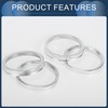 INFINAUTO Hub Centric Rings 64.1mm ID to 74.1mm OD Vehicle