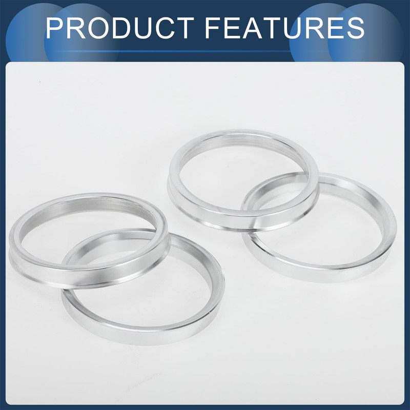 INFINAUTO Hub Centric Rings 64.1mm ID to 74.1mm OD Vehicle