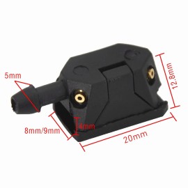 Ford Motor Company NEW for Ford TRANSIT Windshield Wiper Water Spray Jet Washer Nozzle & Hose