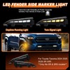 Vektoris LED Front Bumper Wheel Arch Side Marker Lights for