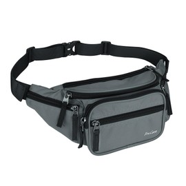 ProCase Bum Bag Belt Bag Waterproof Waist Bag for Men Women (L)