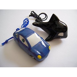 Great Deal! Shamu Whale + Blue Car 4 Holes Novelty Pendant Ceramic Ocarina - Great Gift, Dexterous, Easy to Carry and Learn. Linn's Arts!