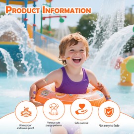 Pack of 10 Tattoo Stickers Dog Birthday Celebration, Colourful and Waterproof Waterproof Temporary Tattoos with Cute Motifs, Good as Animal Tattoo Stickers for Parties, Festivals and Everyday Use