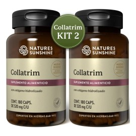 Nature's Sunshine | Kit 2 Collatrim | Colágeno Hidrolizado
