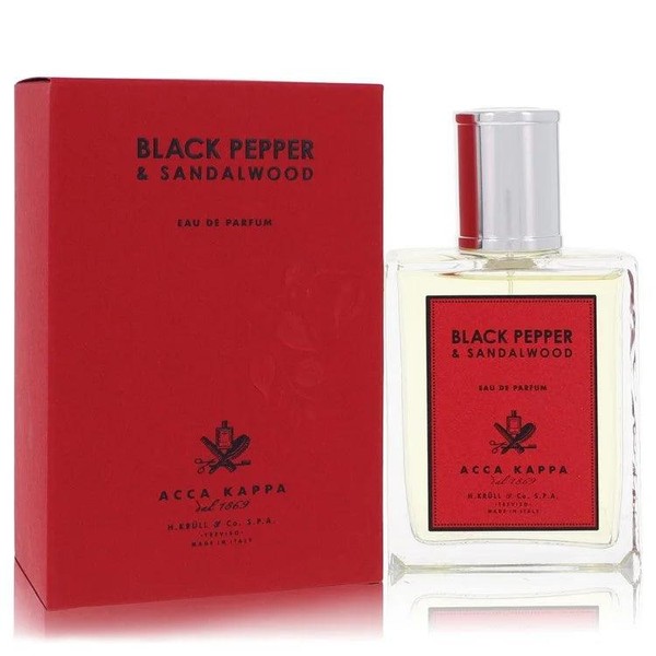Acca Kappa Black Pepper & Sandalwood Eau De Parfum Spray By Acca Kappa, 3.3 oz Eau De Parfum Spray