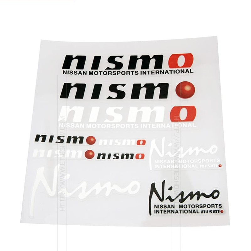 ofustar PVC Car Sticker Compatible with Nissan Chapter Nismo