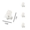 24 Mini Hair Claw Clips Clamps Small Plastic Pins Grips
