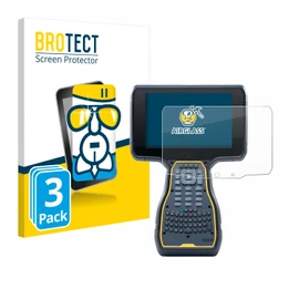BROTECT Protective Glass for Trimble TSC7 Controller (Pack of 3) Protective Film Tempered Glass [Extremely Scratch-Resistant 9H, Anti-Fingerprint, Ultra Transparent]