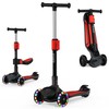 2-in-1 Adjustable Kick Scooter for Kids 3-5 (Suitable 3-12 Years),5-Level