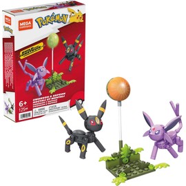 Mega HGC21 Mega Construx Pokémon Umbreon & Espeon, Construction Toy, Toy from 6 Years
