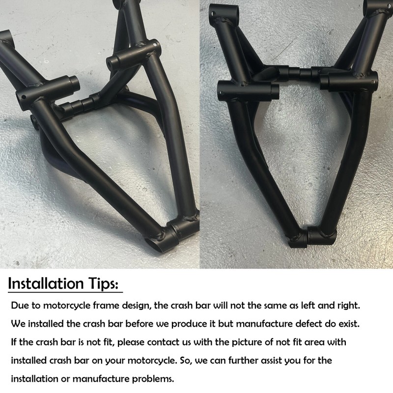 WolflineMoto Stunt Cage Engine Crash Bars Guards Falling Protector For