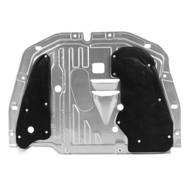 LELEHOKA 74110-TBA-A00 90674-TY2-A01 Alloy Engine Splash Guard Under Car Shield Cover Board Compatible with Honda Civic 2016 2017 2018 2019 2020 Engine Splash Shield Guard
