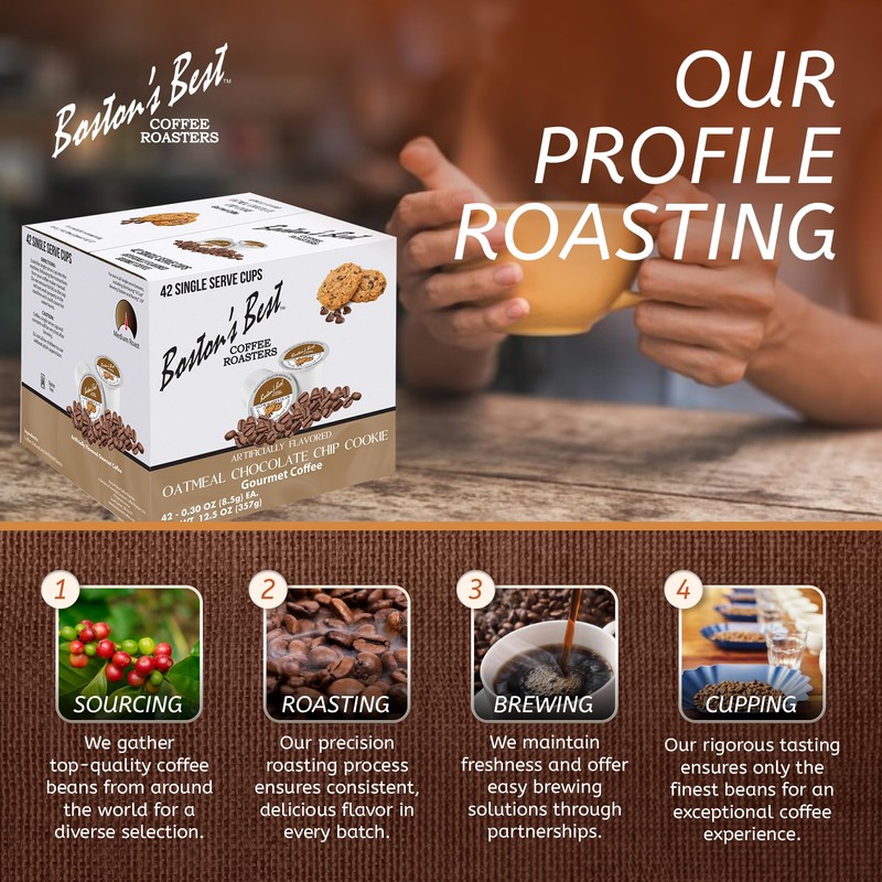 Boston’s Best - Oatmeal Chocolate Chip Cookie Flavored Coffee Blend,