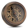 NKlaus HMS Endeavour 11666 Compass Antique Brass Pocket Compass Direction